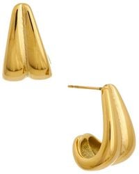 Juvell - 18K Plated Hoop Earrings - Lyst