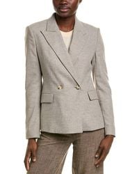 BOSS - Jia Wool-Blend Blazer - Lyst