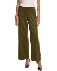 Kenneth Cole - Sueded Scuba High-Rise Wide Leg Pant - Lyst