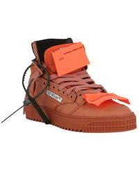 Off-White c/o Virgil Abloh - Off-whitetm Off-court 3.0 Leather High-top Sneaker - Lyst