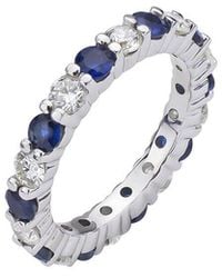 LEVARON - 14K 2.20 Ct. Tw. Diamond & Eternity Ring - Lyst