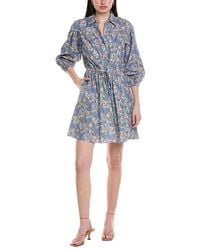 10 Crosby Derek Lam - Arbi Bracelet-Sleeve Shirtdress - Lyst