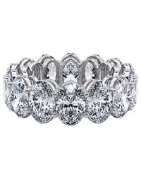 Lab Grown Diamonds - 14K 14.08 Ct. Tw. Lab-Grown Diamond Eternity Ring - Lyst