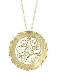 Reiss - 14K 0.05 Ct. Tw. Diamond Pendant - Lyst