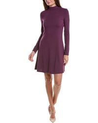Vince - Mock T-shirt Dress - Lyst