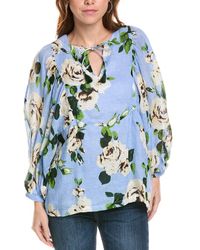 Samantha Sung - Linen Blouse - Lyst