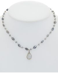 Rachel Reinhardt Jewelry - Silver Labradorite & Moonstone Necklace - Lyst