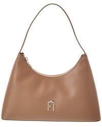 Furla - Diamante Leather Shoulder Bag - Lyst