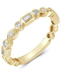 Sabrina Designs - 14k 0.30 Ct. Tw. Diamond Half-eternity Ring - Lyst