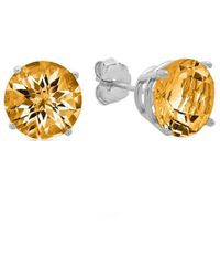 MaxColor - 10k 3.60 Ct. Tw. Citrine Studs - Lyst