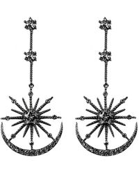 Eye Candy LA - The Luxe Collection Cz Star Statement Earrings - Lyst