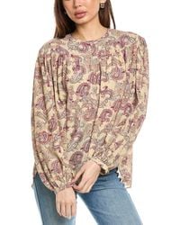 Isabel Marant - Isabel Marant E'Toile Banessa Silk Blouse - Lyst