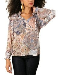 Hale Bob - Laura Silk Blouse - Lyst