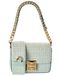 Givenchy - 4g Logo Small Canvas & Leather Shoulder Bag - Lyst