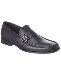 Ferragamo - Caspian Leather Moccasin - Lyst