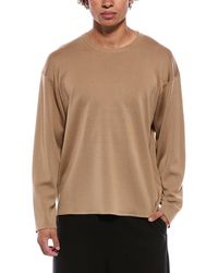 PANGAIA - Wool Crewneck Sweater - Lyst