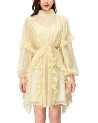 BURRYCO - Long Sleeve Mini Dress - Lyst