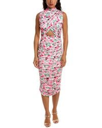 Alexia Admor - Khloe Midi Sheath Dress - Lyst