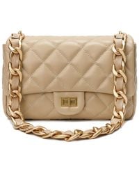 Tiffany & Fred Paris - Top-Grain Leather Foldover Shoulder Bag - Lyst