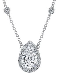 Lab Grown Diamonds - 14K 6.00 Ct. Tw. Lab-Grown Diamond Necklace - Lyst