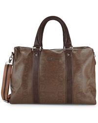 robert graham siran leather duffle bag