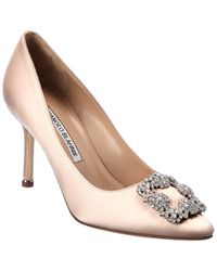 hangisi 90 satin pumps