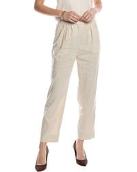 AllSaints - Whitney Linen-Blend Trouser - Lyst