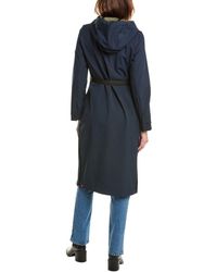HUNTER Original Vinyl Trench Coat With Pleated Back Detail in Black Lyst UK