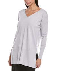 Lafayette 148 New York - Cashmere-Blend Sweater Tunic - Lyst