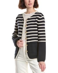 Rag & Bone - Dee Stripe Long Cardigan - Lyst