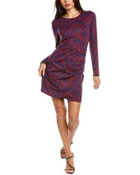 Boden - Ruched Jersey Mini Dress - Lyst
