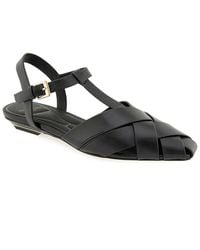 Kenneth Cole - Bindy Fisherman Flat Sandals - Lyst