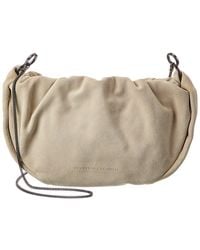 Brunello Cucinelli - Suede Hobo Bag - Lyst