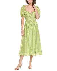 Astr - Lunaria Midi Dress - Lyst