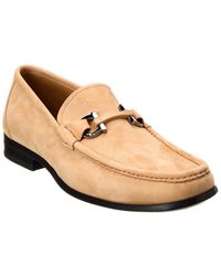 Ferragamo - Ferragamo Grandioso Suede Loafer - Lyst