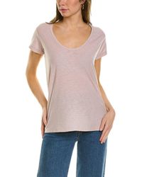James Perse T-shirts for Women | Online Sale up to 75% off | Lyst