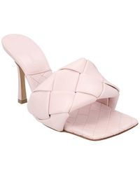 Bottega Veneta - Lambskin Leather Lido Mule (Authentic Pre-Loved) - Lyst