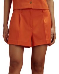 Reiss - Hollie Wool-Blend Tailored Short - Lyst