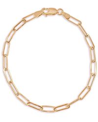 Sabrina Designs - 14k Rose Gold Paperclip Link Bracelet - Lyst