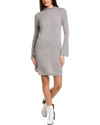 Philosophy - Funnel Neck Cashmere Sweaterdress - Lyst