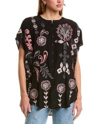Johnny Was - Silk Poncho - Lyst
