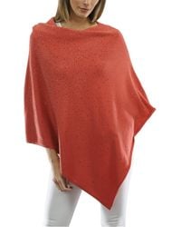 La Fiorentina - Embellished Poncho - Lyst