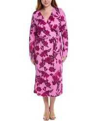 Marina Rinaldi - Plus Oppla Wrap Dress - Lyst