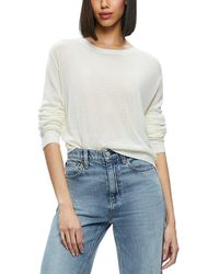 Alice + Olivia - Akers Reversible Wool Pullover - Lyst