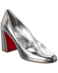 Christian Louboutin - Miss Sab 85 Leather Pump - Lyst