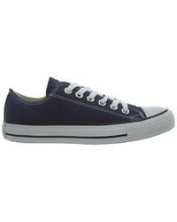 Converse - Chuck Taylor All-star Ox Navy - Lyst
