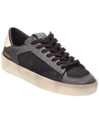 Golden Goose - Superstar Leather & Mesh Sneaker - Lyst