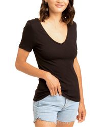 Threads For Thought - Darina Feather Rib Slim Top - Lyst