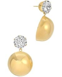 Eye Candy LA - Elena Cz Drop Earrings - Lyst