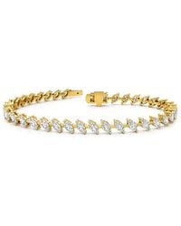Lab Grown Diamonds - 14K 3.58 Ct. Tw. Lab-Grown Diamond Tennis Bracelet - Lyst